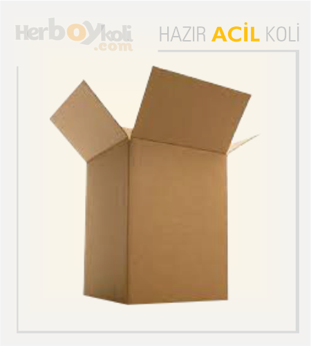 Acil Koli Üretim Firması Stoktan Acil Hazır Koli Çeşitleri - 20x15x25 Cm Çift Oluklu Acil Koli