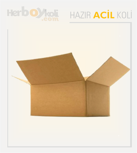 Acil Koli Üretim Firması Stoktan Acil Hazır Koli Çeşitleri - 20x20x10 Cm Acil Koli