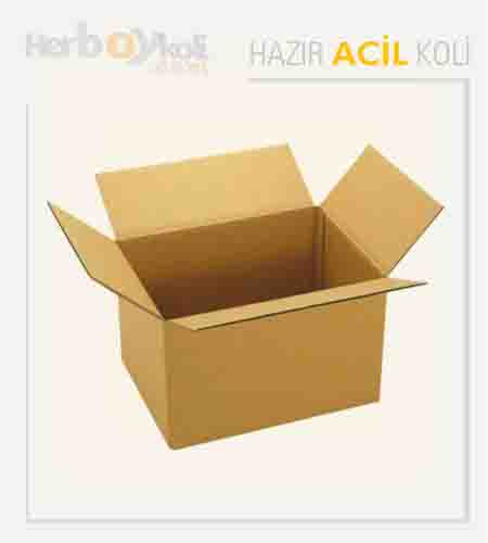 Acil Koli Üretim Firması Stoktan Acil Hazır Koli Çeşitleri - 20x20x25 Cm Acil Koli