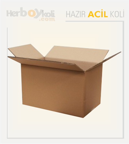 Acil Koli Üretim Firması Stoktan Acil Hazır Koli Çeşitleri - 20x20x30 Cm Çift Oluklu Acil Koli