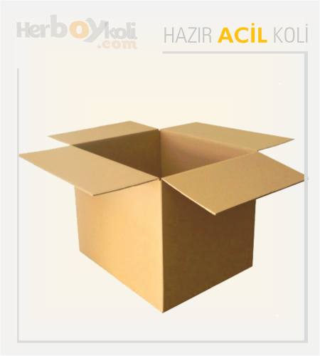 Acil Koli Üretim Firması Stoktan Acil Hazır Koli Çeşitleri - 40x40x40 Cm Acil Koli