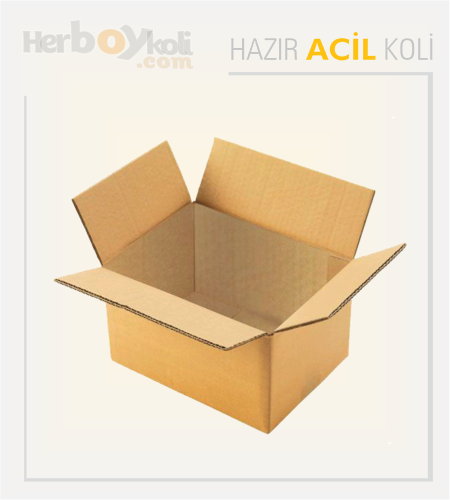 Acil Koli Üretim Firması Stoktan Acil Hazır Koli Çeşitleri - 50x35x30 Cm Acil Koli